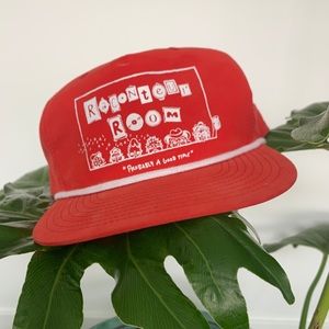 **SOLD** Red vintage hat